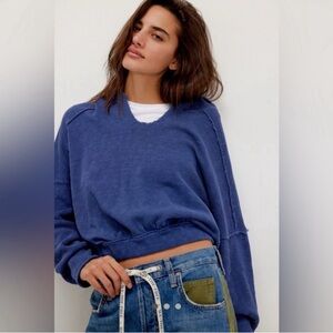 We The Free Atlas Hoodie Indigo Pura Size L NWT